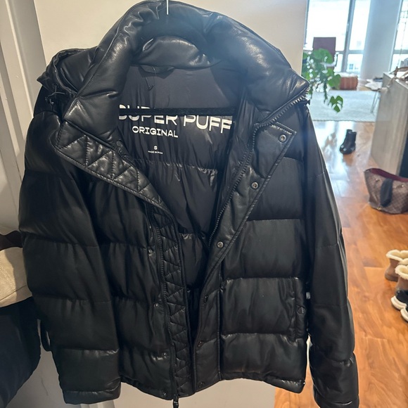 Super Puff Black Puffer Jacket - Picture 3 of 3